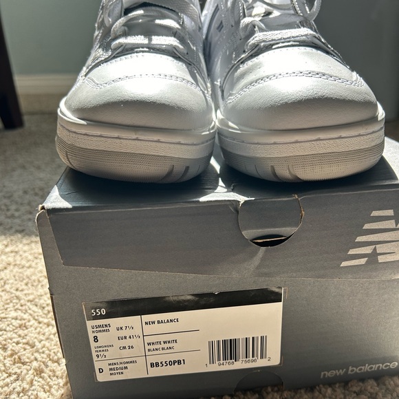 New balance 550 new with box -size 9.5 women/8 men - Picture 2 of 9